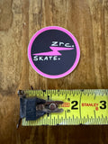 Lightning Bolt Small Circle Sticker
